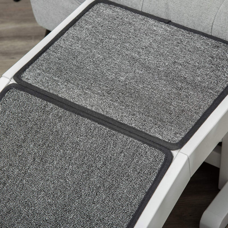 Small Pet Ramp for Dogs and Cats with Easy Top Platform, Indoor Puppy Ramp