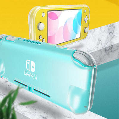 3 IN 1 Bundle Clear Case&HD Glass Film&6x Caps for Nintendo Swich / Switch Lite