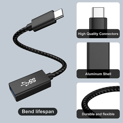 USB-C to USB 3.0 OTG Adapter (5Gbps) for MacBook Pro 13" 2020, 14"/16" 2021 CA