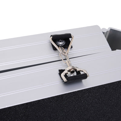 Folding Dog Ramp Lightweight Aluminium Alloy Frame Portable with Carry Handle 842525139489