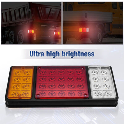 title" content="2pcs 12V LED Waterproof Tail Lights Kit RV Camper Trailer Truck Rear Turn Signal"