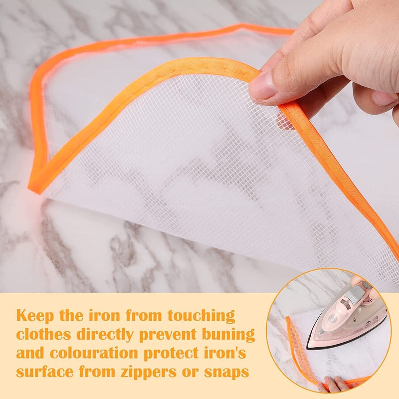 4X Heat Resistant Ironing Cloth Mesh Ironing Pad Cover Protective Board Mat Safe