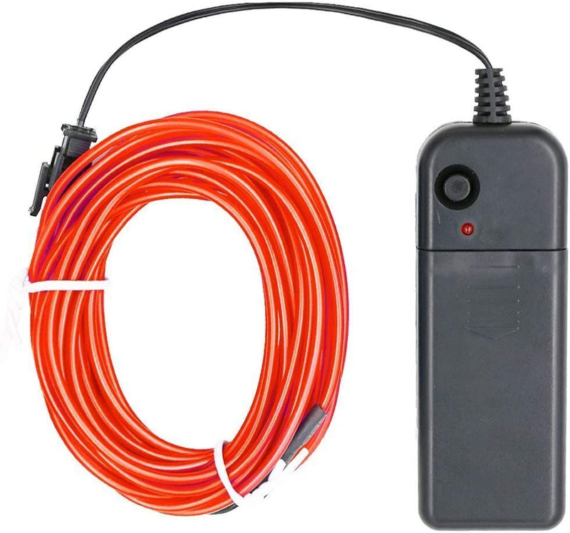 5M EL Wire Flexible LED Neon Strip Rope Light For Garden Car Party Decoration CA