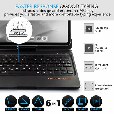 Wireless Keyboard Case For iPad Air 3rd Generation (A2152, A2123, A2153, A2154)