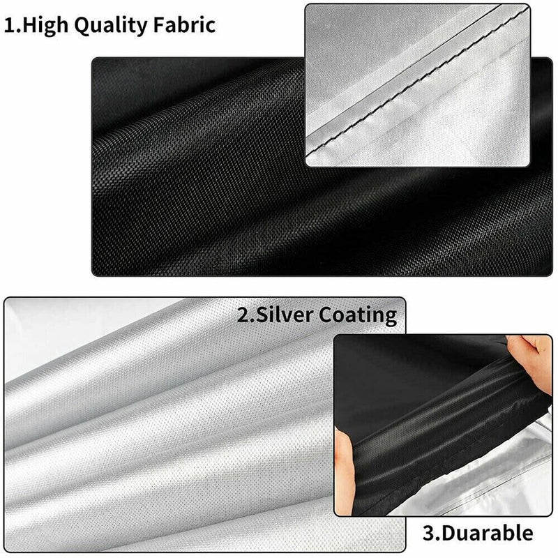 57&quot; BBQ Gas Grill Cover for Barbecue Waterproof Outdoor Heavy Duty Protection CA