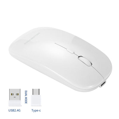 2.4G USB C / USB A Dual Mode Wireless Silent Mouse for Laptop MacBook Notebook
