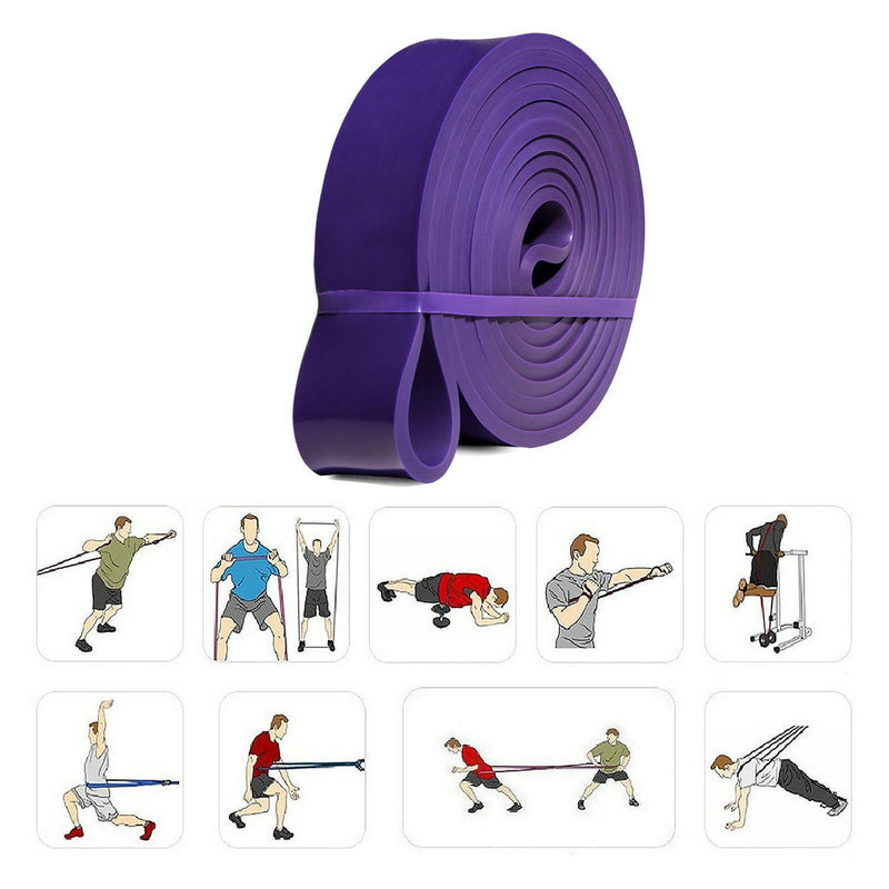 Pull Up Bands Resistance Loop Power Gym Fitness Exercise Yoga Strength Training