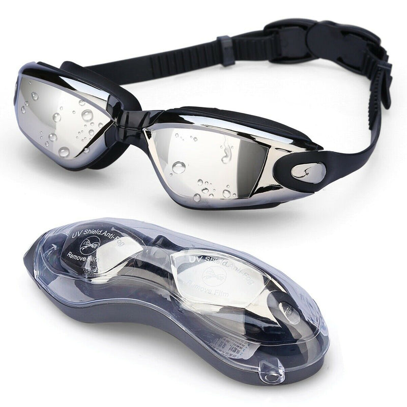 Gym Duffle Bag With Swimming Set [PU Cap & Anti-Fog Goggles & Quick Dry Trunks]