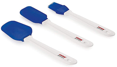 High Heat Resistant Silicone Flat Cupped Brush set Spatula for cooking baking CA
