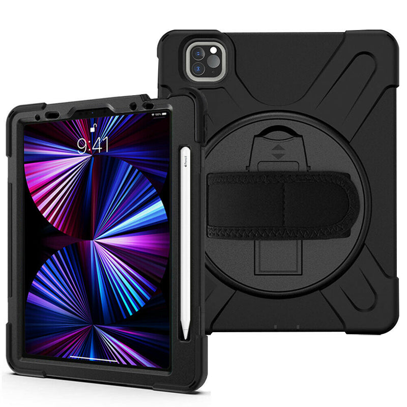 [Support Pencil Charging] Shockproof Rugged Case w/Kickstand for iPad Pro 11inch