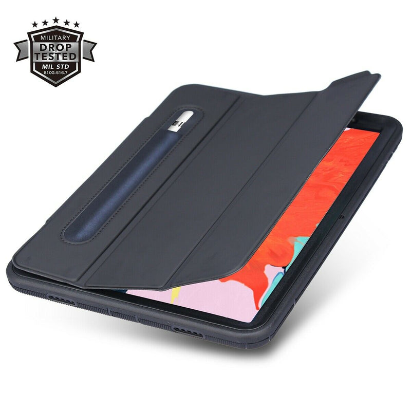 Apple iPad Pro 11 inch 2018 Heavy Duty Trifold Smart Case with Auto Sleep/Wake
