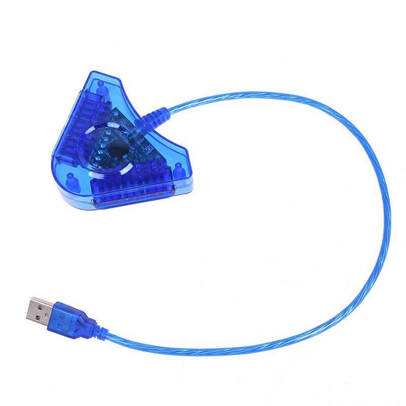 Dual PSX PS1 PS2 Plasation 2 To PC USB Game Pad Controller Converter Adapter K