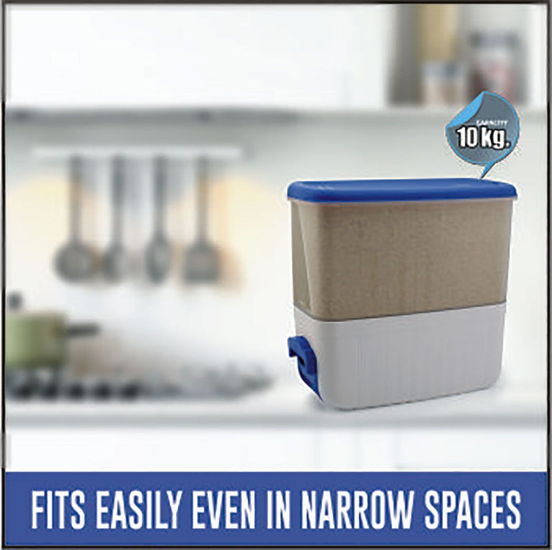 10 kg Rice Dispenser Insect Proof Grain Storage Box Container for Kitchen