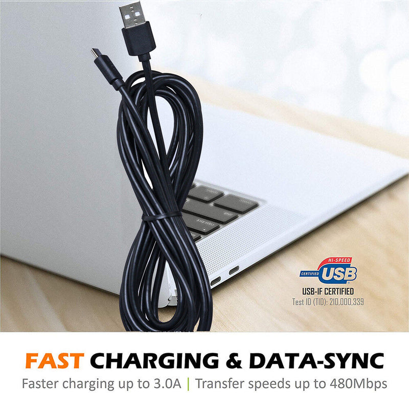 Samsung Galaxy S8 / S9 and more+ Plus Type C USB-C Sync Charger Charging Cable