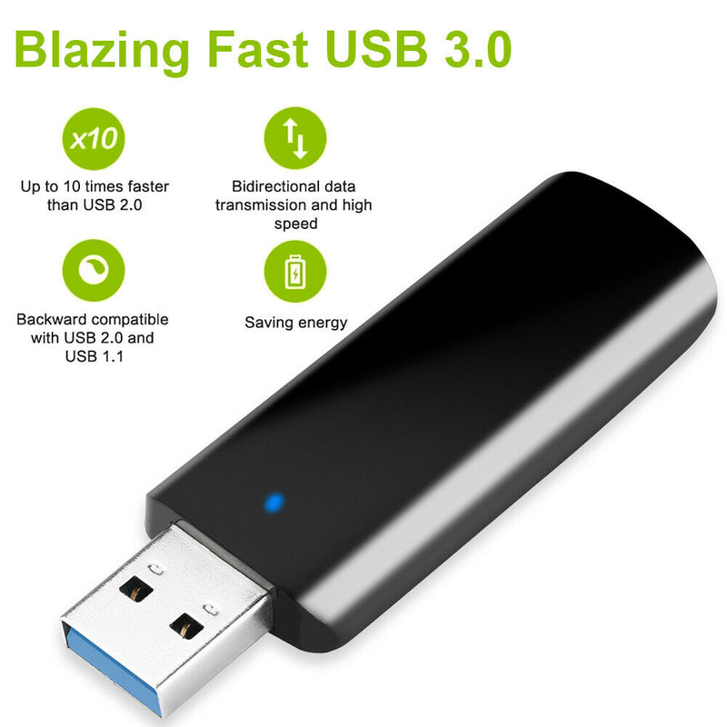 1300Mbps USB WiFi Network Adapter for Laptop Desktop PC of Windows 10/8.1/8/7/XP