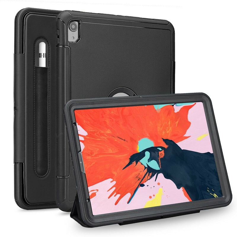 Apple iPad Pro 11 inch 2018 Heavy Duty Trifold Smart Case with Auto Sleep/Wake