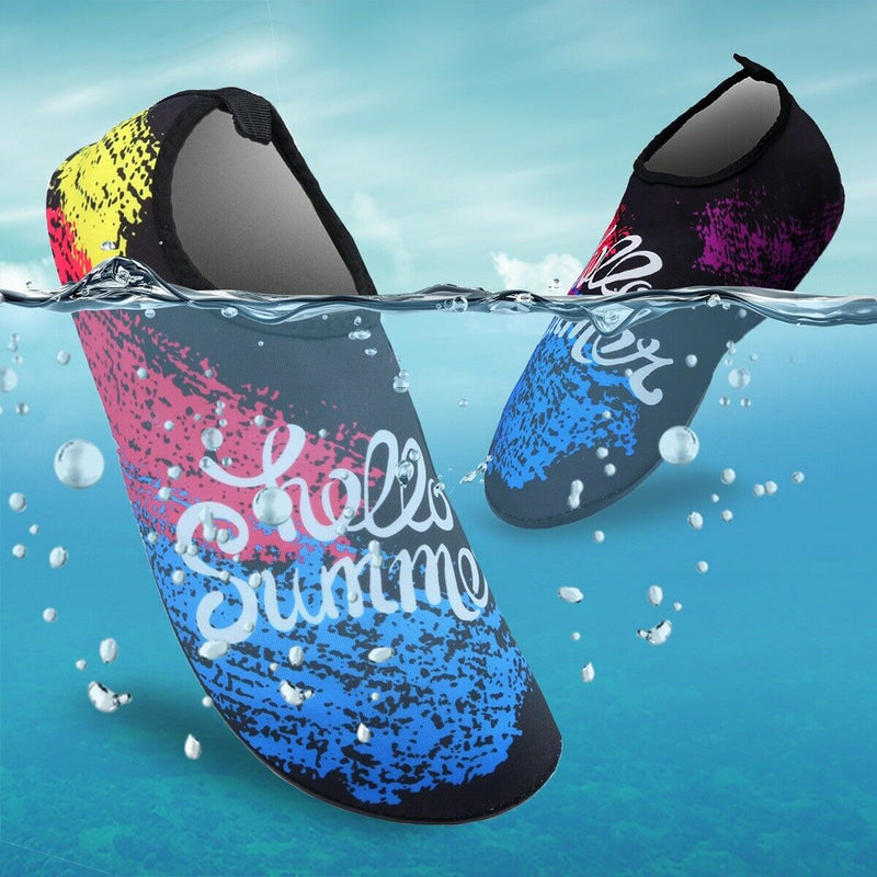 1/2 Pairs Slip-on Quick Dry Water Sports Shoes for Pool Beach Surf Walking Water