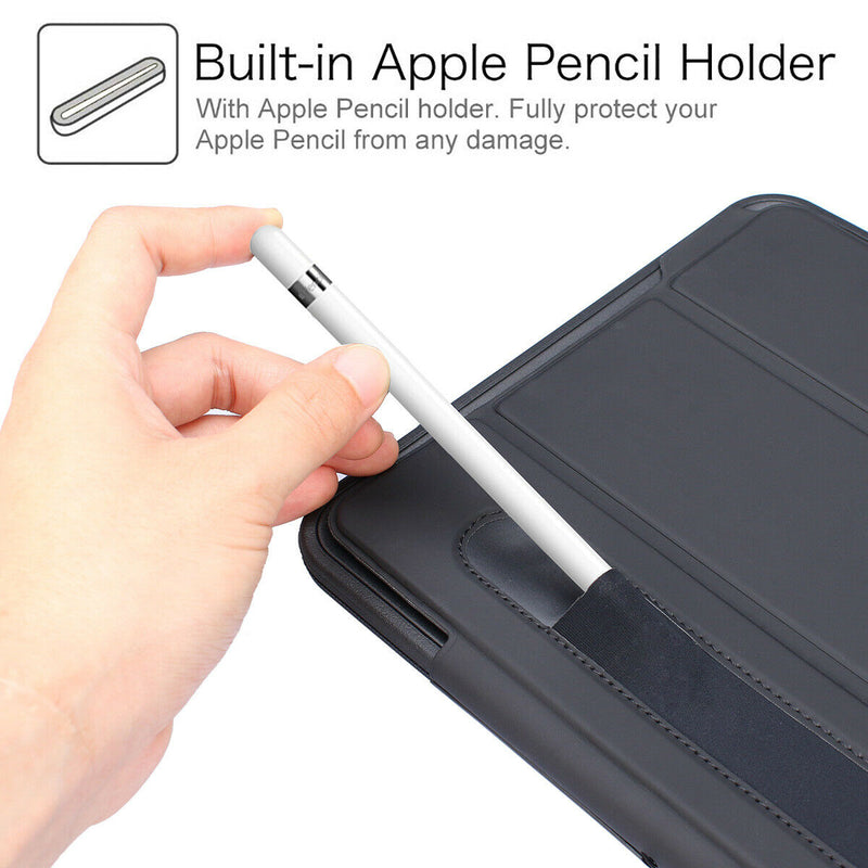 Apple iPad Pro 11 inch 2018 Heavy Duty Trifold Smart Case with Auto Sleep/Wake