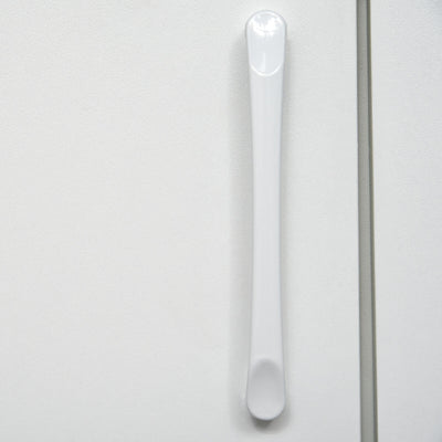 Modern Pantry Cabinet Storage Cupboard with Open Countertop for Kitchen, White