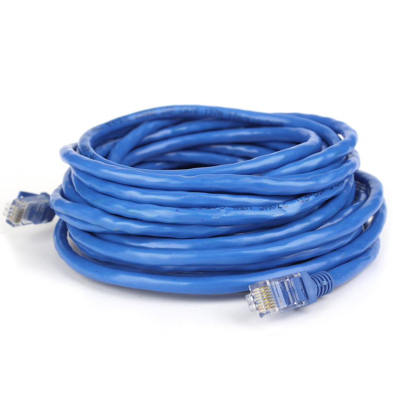 RJ45 Cat6 Network Cable Ethernet Lead 100% PURE COPPER (10-100FT)