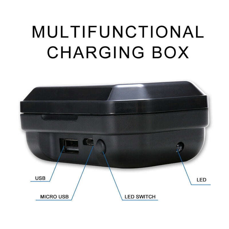 True Wireless Bluetooth 5.0 in-Ear Earbuds (Built-in Mic,Stereo,40Hrs Playtime)