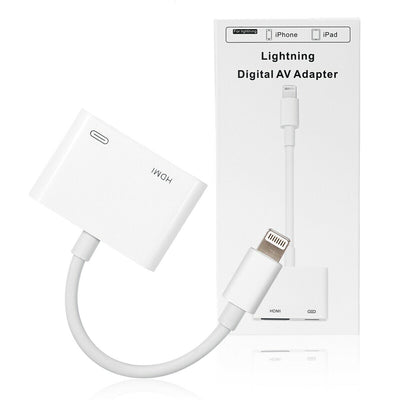 [Apple MFi Certified] Lightning to Digital AV Adapter for iPhone, iPad, iPod CA
