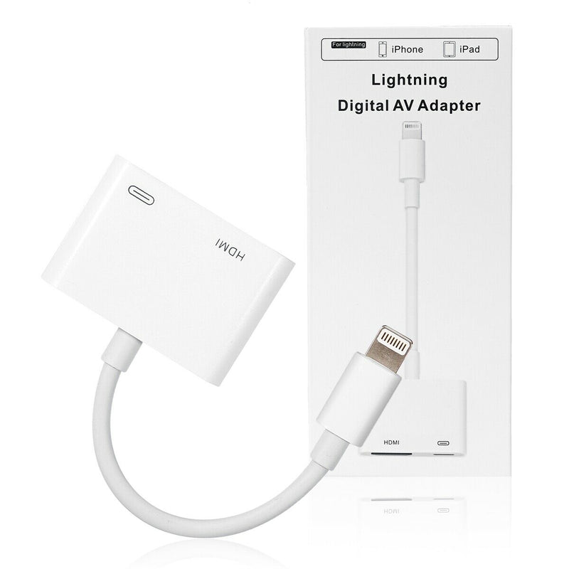 [Apple MFi Certified] Lightning to Digital AV Adapter for iPhone, iPad, iPod CA