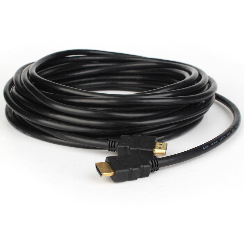Short and Long HDMI Cable 1080p Ethernet ARC HDTV 1.5 2 3 6 10 15 25 30 50 66 FT