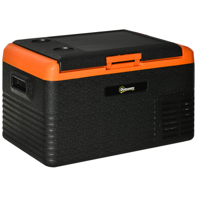 32 Quart Car Refrigerator Portable Fridge Freezer w/ 12/24V DC and 100-240V AC