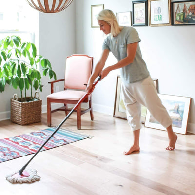 Replacement Microfiber Mop HEAD Easy Clean Wring Refill  For O-Cedar Spin Mop CA