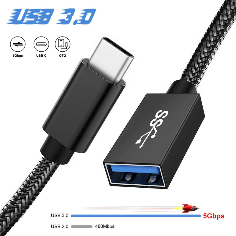 USB-C to USB 3.0 OTG Adapter (5Gbps) for MacBook Pro 13" 2020, 14"/16" 2021 CA