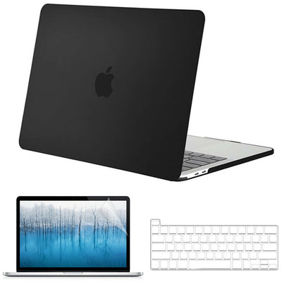 3 IN 1 Rubberized Shell+KB Cover+LCD Film for MacBook 13" A2338 M1, A2289, A2251