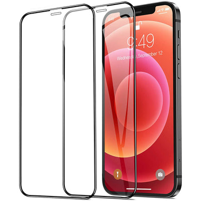 2PACK 3D HD Tempered Glass Film, No Bubbles at The Edges for iPhone 13 Pro 6.1"
