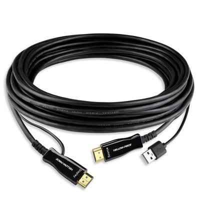 8K@120Hz Fiber Optic HDMI Cable-48Gbps Dynamic HDR4:4:4 3D eARC-15 25 30 50 66ft
