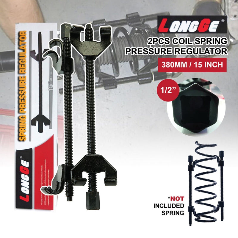 15inch 2pcs Coil Spring Compressor For Struts Shock Absorber Car Garage Tool