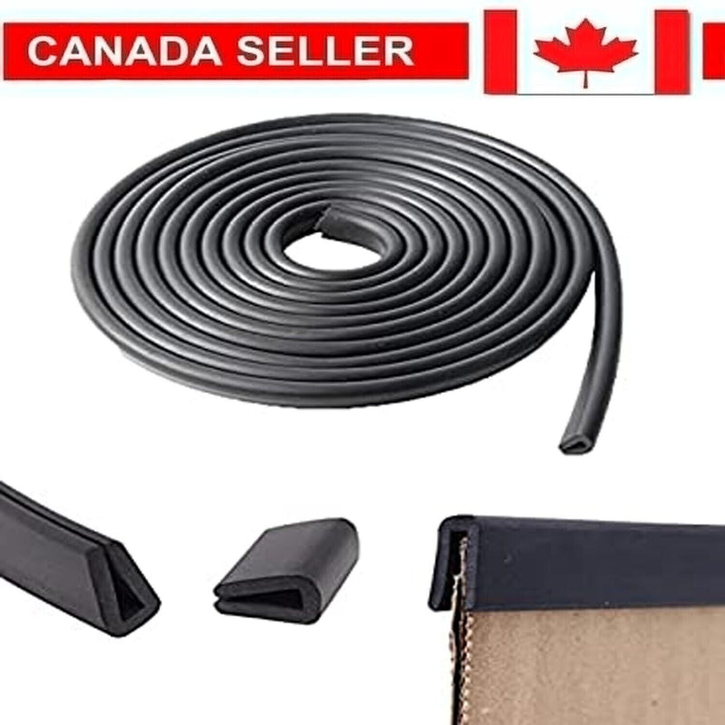title" content="Channel Rubber Edge Trim -10Ft U Shape Automotive Weather Stripping, 7/16&quot;X11/32"