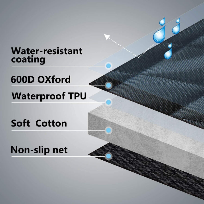 Waterproof Heavy Duty Front Dog Seat Cover, Nonslip &amp; Scratch Proof For Pets