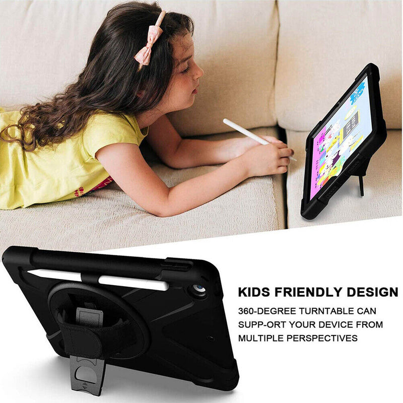 Heavy Duty Shockproof Rugged Protective Kids Case for iPad 8th 2020 / 7th 2019