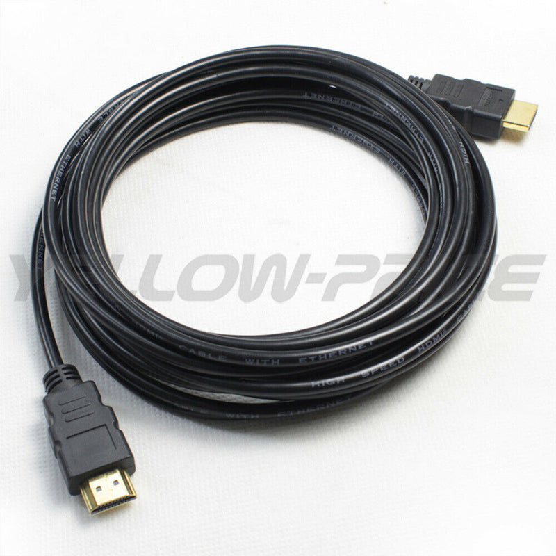Short and Long HDMI Cable 1080p Ethernet ARC HDTV 1.5 2 3 6 10 15 25 30 50 66 FT