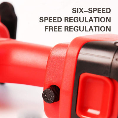 21V electric cordless caulking gun powered by lithium battery and rechargeable