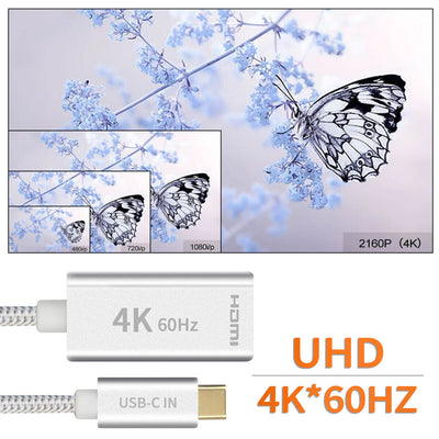 USB-C to HDMI Adapter M/F (Thunderbolt 3 Compatible) for MacBook Pro/Air M1 2020