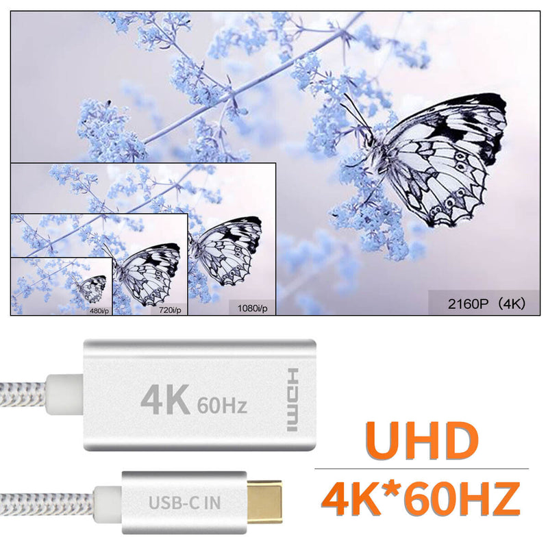USB-C to HDMI Adapter M/F (Thunderbolt 3 Compatible) for MacBook Pro/Air M1 2020