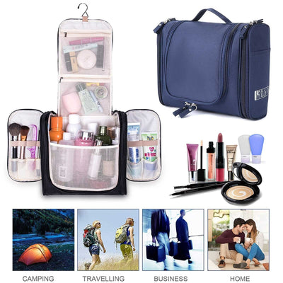 Travel Toiletry Bag Waterproof Bathroom Shower Bags with Hanging Hook Men Women