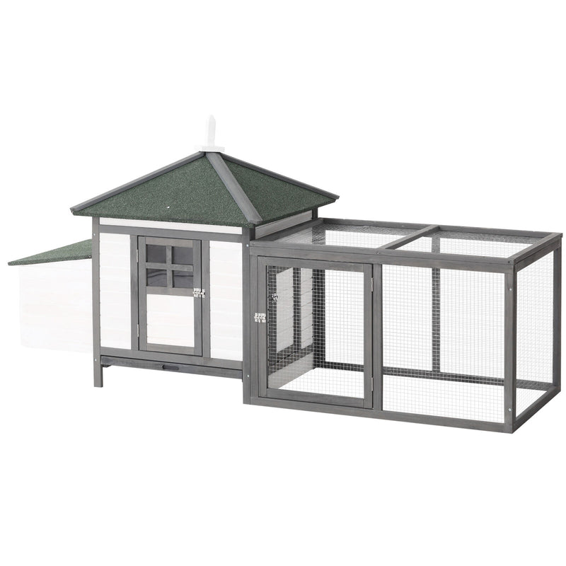 Cute Chicken Coop with Cottage Design, Poultry Cage /w Safe Environmental Paint 799932992353