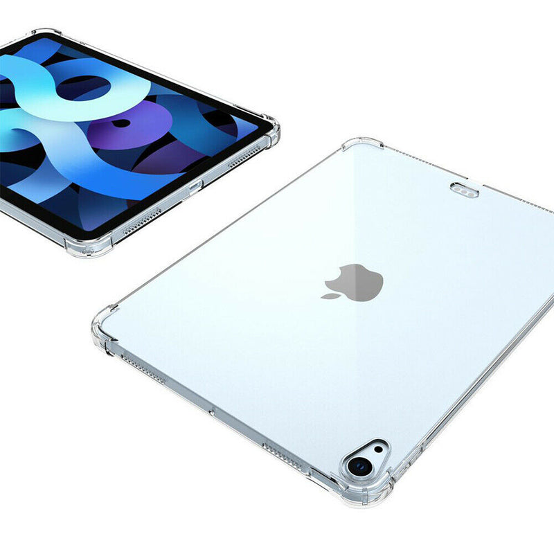 iPad Air 4th 10.9" 2020 Clear Soft Case Supports Apple Pencil Wireless Charging