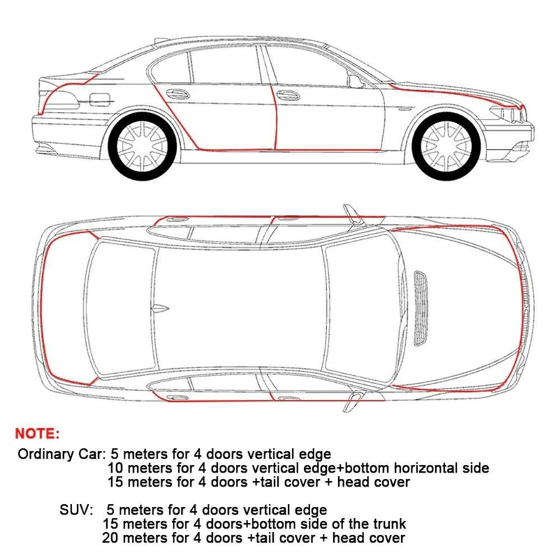 title" content="Car Door Edge Protector Lock Guard Molding Rubber Seal Waterproof Strip 3 Meter"