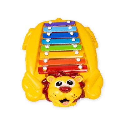 Baby Musical Toy Colorful Lion Design Xylophone With Mallets Improve Kid Skill