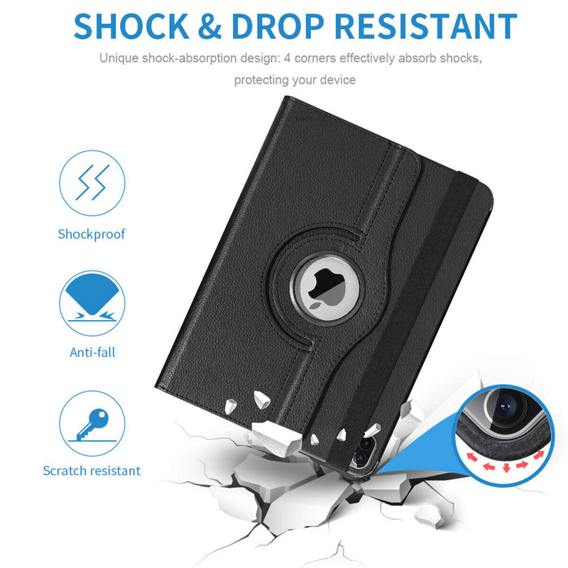 360 Degree Rotating Stand Protective Case for 2021 Apple iPad Pro 11" / 12.9" M1