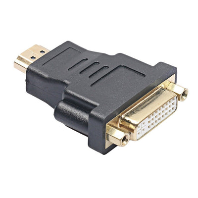 Gold Plated HDMI Male to DVI Female 24 + 5 Pin Adapter Connector for HDTV DVD