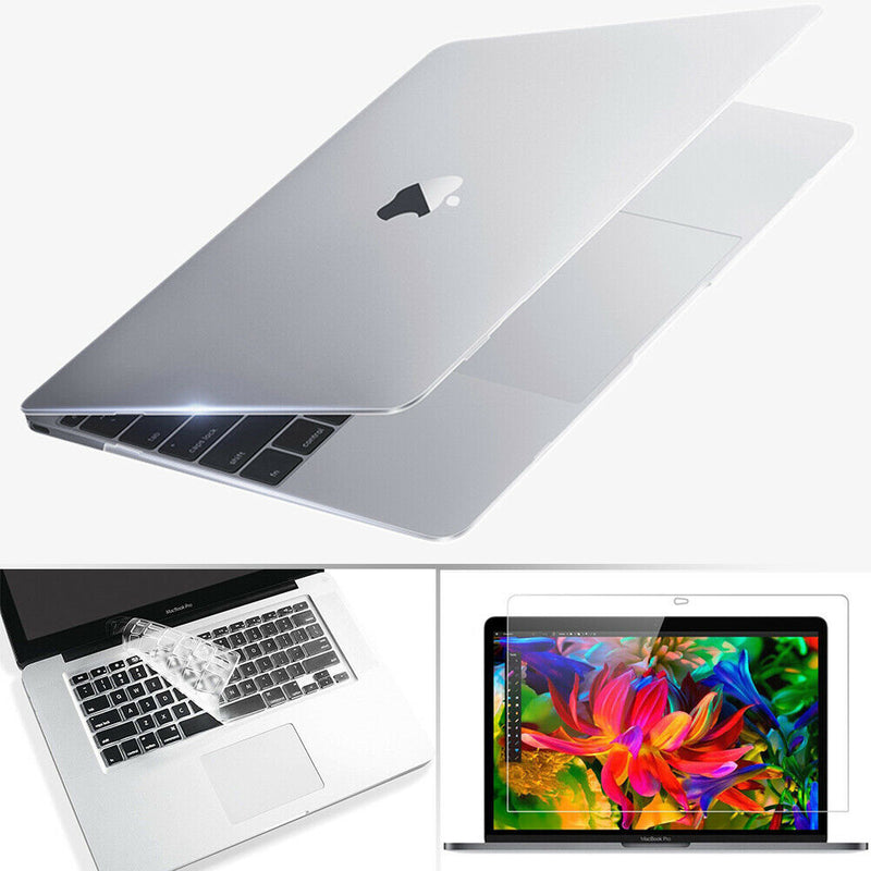 Apple MacBook Pro 15" [A1990 / A1707] Ultra Slim & Clear Hard Case+KB & LCD Film